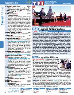 Télé Poche 2791 Samedi 10 août