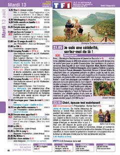 Télé Poche 2791 Mardi 13 août
