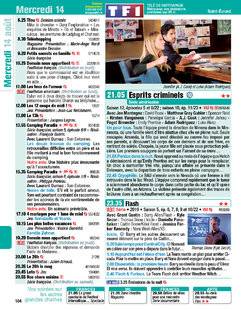 Télé Poche 2791 Mercredi 14 août