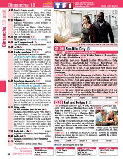 Télé Poche 2792 Dimanche 18 août