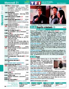 Télé Poche 2792 Mercredi 21 août