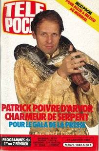 Télé Poche 2792 Quand PPDA faisait ami-ami avec les serpents