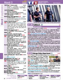 Télé Poche 2794 Mardi 3 septembre
