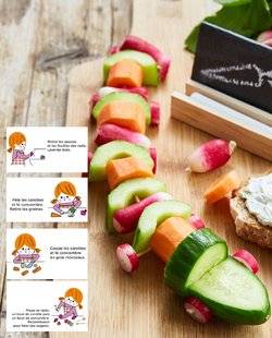 Télé Poche 2794 Petits trains de radis et crudités