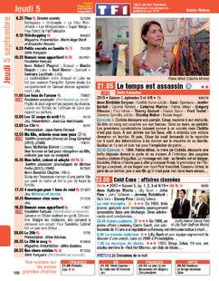 Télé Poche 2794 Jeudi 5 septembre