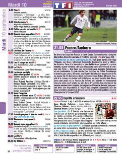 Télé Poche 2795 Mardi 10 septembre