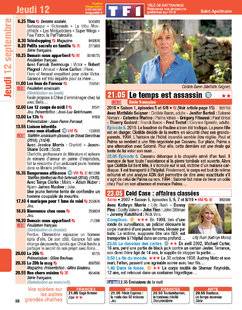 Télé Poche 2795 Jeudi 12 septembre