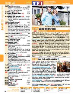 Télé Poche 2798 Lundi 30 septembre