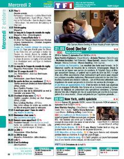 Télé Poche 2798 Mercredi 2 octobre