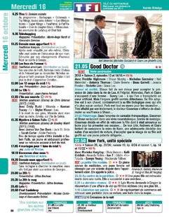 Télé Poche 2800 Mercredi 16 octobre