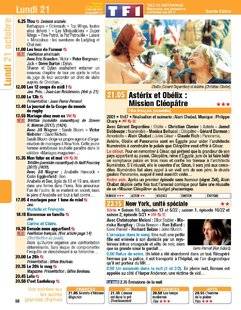 Télé Poche 2801 Lundi 21 octobre