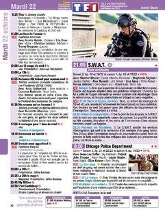 Télé Poche 2801 Mardi 22 octobre