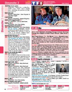 Télé Poche 2803 Dimanche 3 novembre