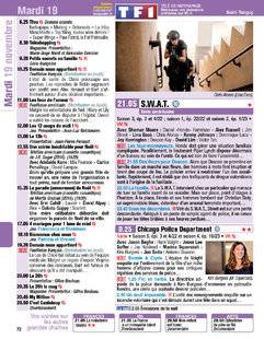 Télé Poche 2805 Mardi 19 novembre