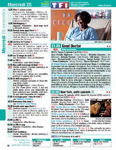 Télé Poche 2805 Mercredi 20 novembre
