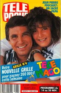 Télé Poche 2805 Quand Jean-Pierre Foucault jouait le papa gâteau