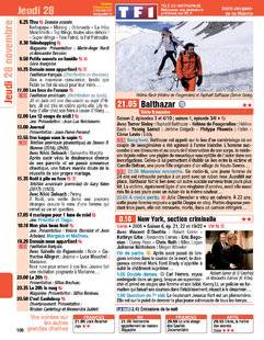 Télé Poche 2806 Jeudi 28 novembre