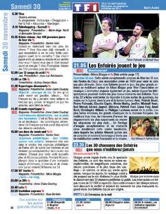 Télé Poche 2807 Samedi 30 novembre