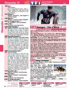 Télé Poche 2810 Dimanche 22 décembre