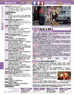 Télé Poche 2810 Mardi 24 décembre