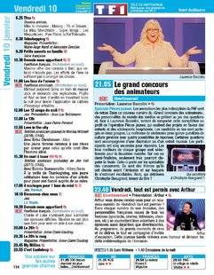 Télé Poche 2812 Vendredi 10 janvier