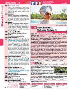 Télé Poche 3087 Dimanche 13 avril
