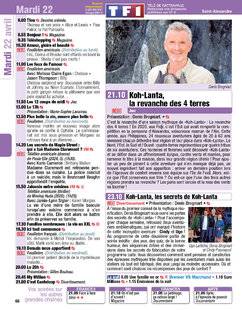 Télé Poche 3088 Mardi 22 avril