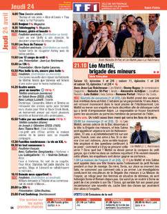 Télé Poche 3088 Jeudi 24 avril