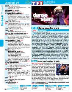 Télé Poche 3088 Vendredi 25 avril