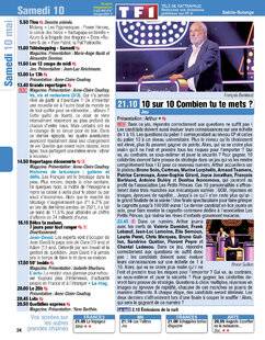 Télé Poche 3091 Samedi 10 mai
