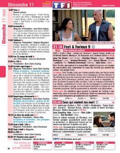 Télé Poche 3091 Dimanche 11 mai