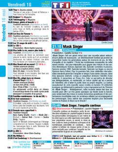 Télé Poche 3091 Vendredi 16 mai