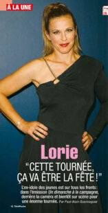 Télé Poche 3092 Lorie ''CETTE TOURNÉE, ÇA VA ÊTRE LA FÊTE !''