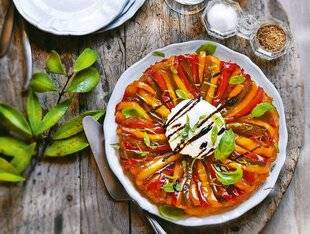 Télé Poche 3096 Tarte Tatin aux poivrons et brousse
