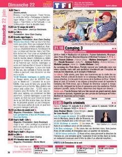 Télé Poche 3097 Dimanche 22 juin