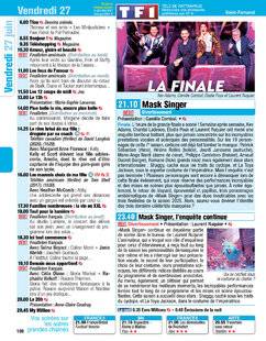 Télé Poche 3097 Vendredi 27 juin