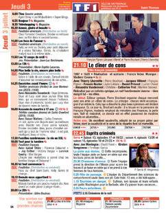 Télé Poche 3098 Jeudi 3 juillet