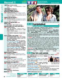 Télé Poche 3099 Mercredi 9 juillet