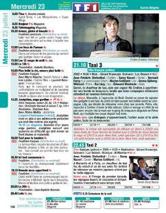 Télé Poche 3101 Mercredi 23 juillet