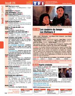 Télé Poche 3101 Jeudi 24 juillet