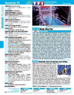 Télé Poche 3101 Vendredi 25 juillet