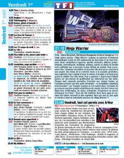 Télé Poche 3102 Vendredi 1er août