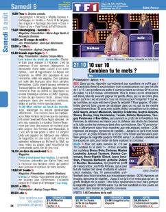 Télé Poche 3104 Samedi 9 août