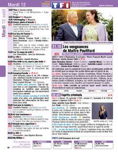 Télé Poche 3104 Mardi 12 août