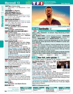 Télé Poche 3104 Mercredi 13 août
