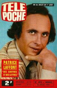 Télé Poche 3104 Quand Patrice Laffont comptait les chiffres et les lettres