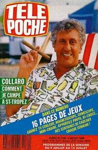 Télé Poche 3105 Quand Stéphane Collaro goûtait aux joies du camping