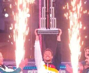 Télé Poche 3106 Ninja Warrior VICTOIRE ÉCRASANTE DU CANDIDAT ALLEMAND
