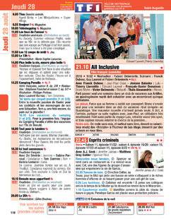 Télé Poche 3106 Jeudi 28 août