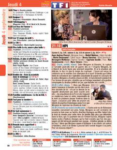 Télé Poche 3107 Jeudi 4 septembre